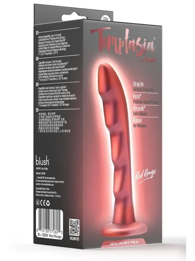 Jealousy Peg Red Rouge 17,8 cm - Dildo 6