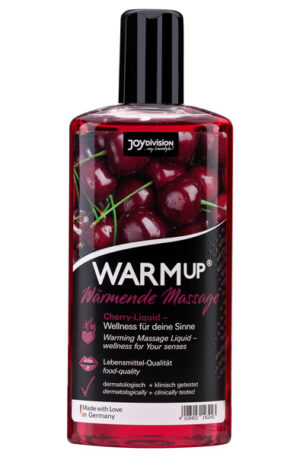 Joydivision Warm-up Massage Oil Cherry 150ml - Massaažiõli kirsid 1