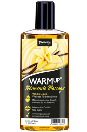 Joydivision Warm-up Massage Oil Vanilla 150ml - Massaažiõli vanilje 1