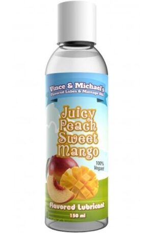 Juicy Peach Sweet Mango Flavored Lubricant 150ml - Maitsestatud libesti 1