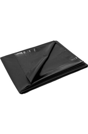 Kiotos Bed Sheet Cover Thin Black 220 x 130 cm - Seksilinad 1