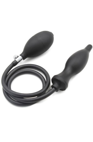 Kiotos Inflatable Anal Plug Black - Täispuhutav anaalkork 1
