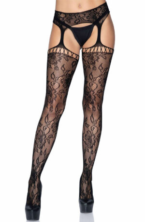 Lace Garter Belt Stockings - Sukad 1