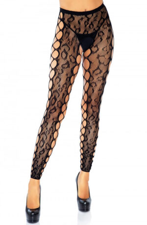 Leg Avenue Footless Crotchless Tights - Sukad 1