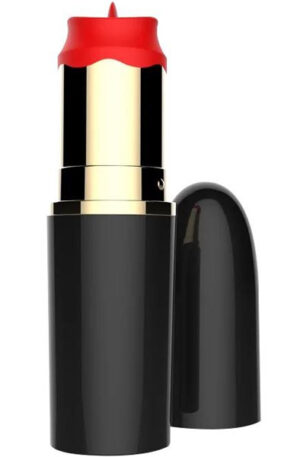 Lipstick Vibrator With Stimulating Tongue - Kliitoristimulaator 1