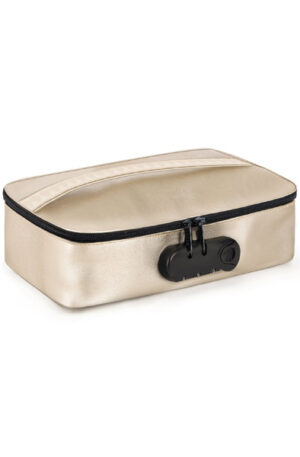 Lockable Discreet Box Luxury Gold - Seksimänguasjade hoiustamine 1