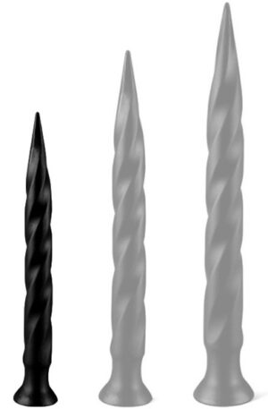 Long Tail Dildo Black 35 cm - Eriti pikk anaaldildo 1