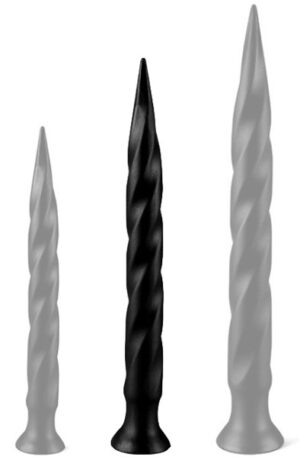 Long Tail Dildo Black 40 cm - Eriti pikk anaaldildo 1