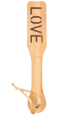 Love Word Bamboo Paddle 32 cm - Laksutamise mõla 1