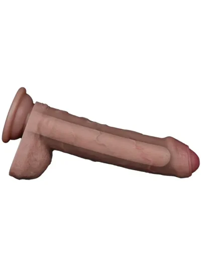 Lovetoy Dual-Layered Silicone Cock 20,5 cm - Elutruu dildo 3