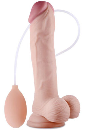 Lovetoy Soft Ejaculation Cock With Ball 17,5cm - Pritsiv dildo 1