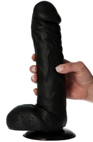 Lucio Dildo Black 28 cm - Elutruu dildo 1