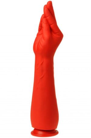 M&K Stretch Fist Dildo Red No.1 38cm - Rusikaseksi käevars 1