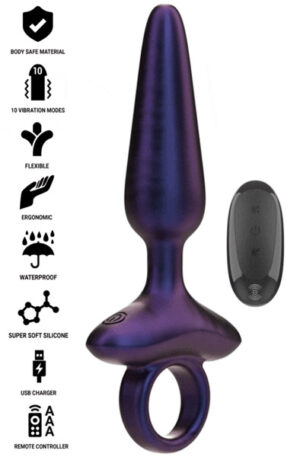 Marlon Vibrating Anal Plug Remote Control - Vibreeriv anaallelu 1