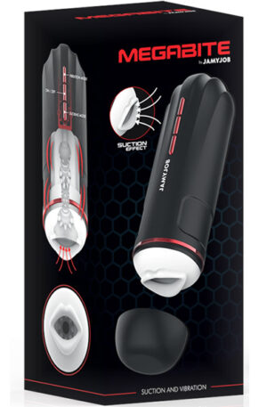 Megabite Mouth Suction & Vibration Masturbator - Masturbaator 1