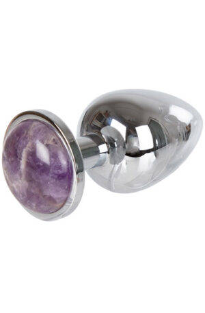 Metal Plug Gemstone Purple Large - Tagumiku pistik 1