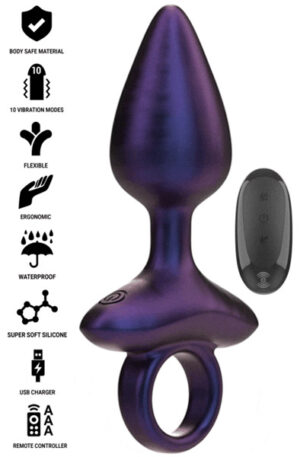 Michael Vibrating Anal Plug Remote Control - Vibreeriv anaallelu 1