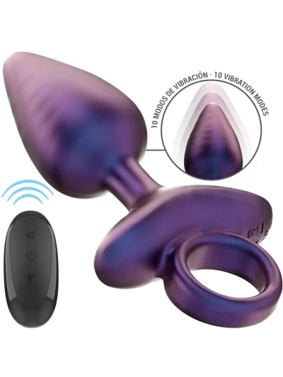 Michael Vibrating Anal Plug Remote Control - Vibreeriv anaallelu 2