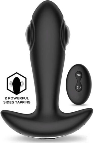 Milton Dual Tapping Anal Plug With Remote - Vibreeriv anaallelu 1