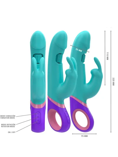 Monica Rabbit With Rotating G-spot Stimulator - Küülikuvibraator 2