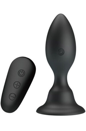 Mr. Play Vibrating Anal Plug With Remote Control - Vibreeriv anaallelu 1