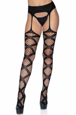 Net Garter Belt Stockings - Sukad 1