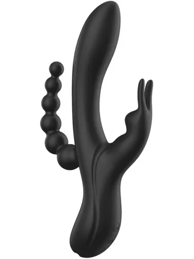 Noir Euphoria Liquid Silicone Triple Pleasure - Küülikuvibraator 1