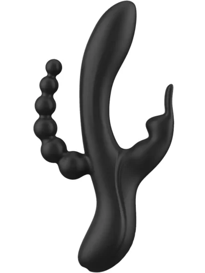 Noir Euphoria Liquid Silicone Triple Pleasure - Küülikuvibraator 4