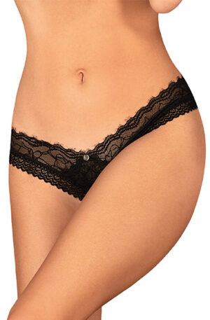 Obsessive Medilla Crotchless Thong - string 1