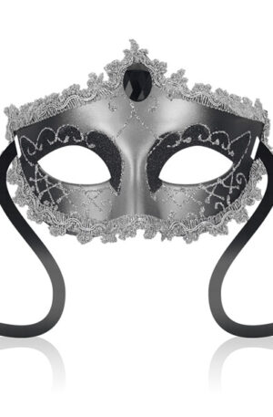 Ohmama Masks Black Diamond Eyemask Grey - Mask 1