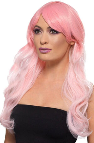 Ombre Wig Pink - Parukas 1