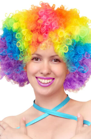 Party Wig Afro Colored Hair - Parukas 1