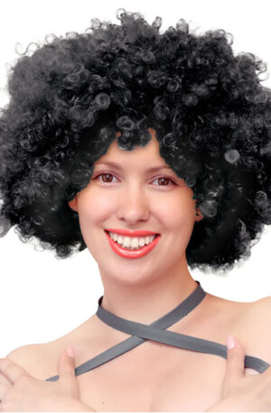 Party Wig Black Afro Hair - Parukas 1