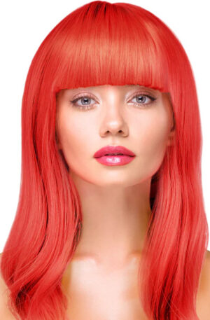 Party Wig Long Straight Red Hair - Parukas 1