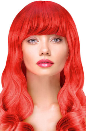 Party Wig Long Wavy Red Hair - Parukas 1
