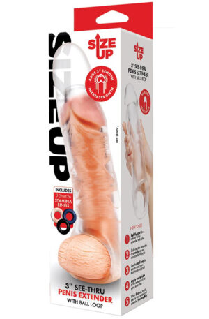 Penis Extender With Ball Loop Extra Girthy - Peenisepikendaja/peeniseümbris 1