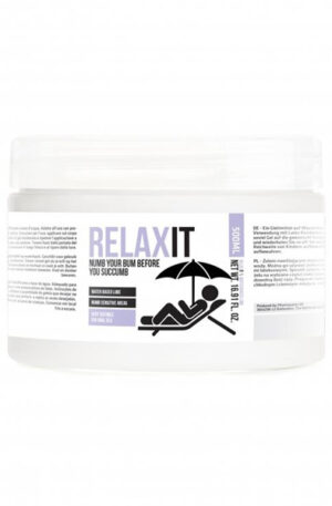 Pharmquests Water Base Lubricant Relax It 500 ml - Anaalne libesti 1