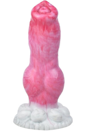 Pink Alien Bull Dildo 20,5 cm - Dragon dildo 1