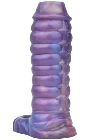 Pink Alien Fantasy Penis Sleeve 15,5 cm - Peenisepikendaja/peeniseümbris 1