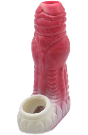 Pink Alien Monster Penis Sleeve 13,8 cm - Peenisepikendaja/peeniseümbris 1