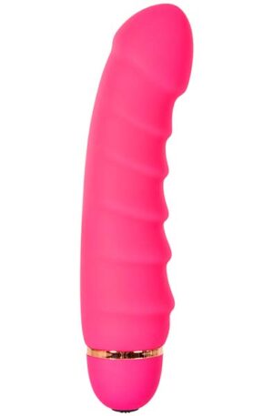 Pink Amazing Ribbed Vibrator - Vibraator 1