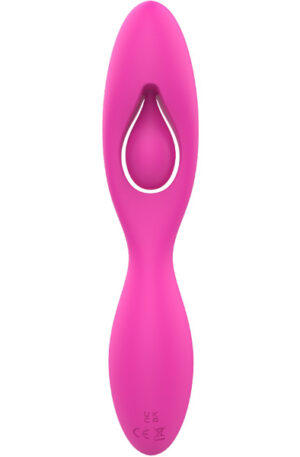 Pink Bendable G-Spot & Clitoris Vibrator - G-punkti vibraator 1