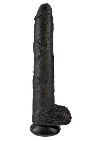 Pipedream King Cock with Balls Black 37,5cm - XL dildo 1