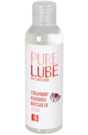Pure Lube Massage Oil Strawberry 150 ml - Massaažiõli maasikas 1