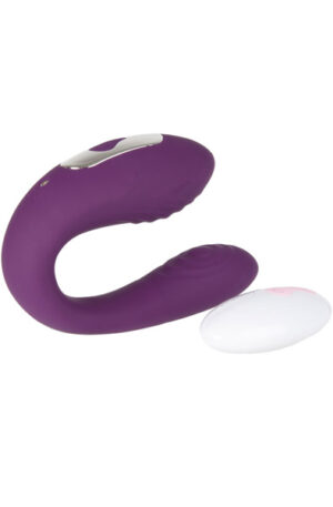 Rechargeable Couples Vibrator With Remote - Vahekorra vibraatorid 1