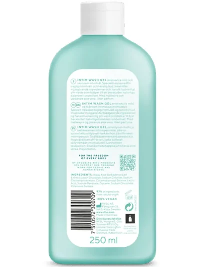 RFSU Intim Wash Gel 250 ml - Intiimpesu 2