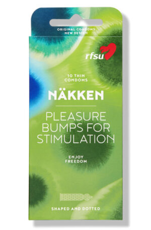 RFSU Näkken Kondomer 10st - Tekstuuriga kondoomid 1