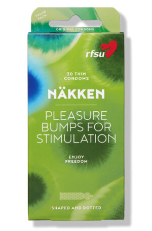 RFSU Näkken Kondomer 30st - Tekstuuriga kondoomid 1