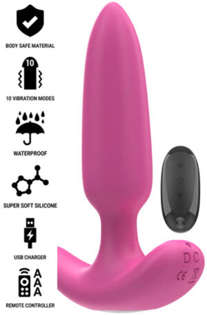 Ross Anal Plug 10 Vibrations Remote Control - Vibreeriv anaallelu 1