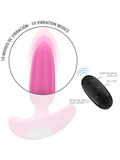 Ross Anal Plug 10 Vibrations Remote Control - Vibreeriv anaallelu 4